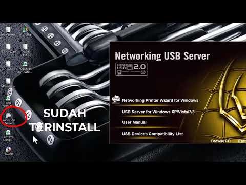 CARA SETTING WAVLINK PRINT SERVER