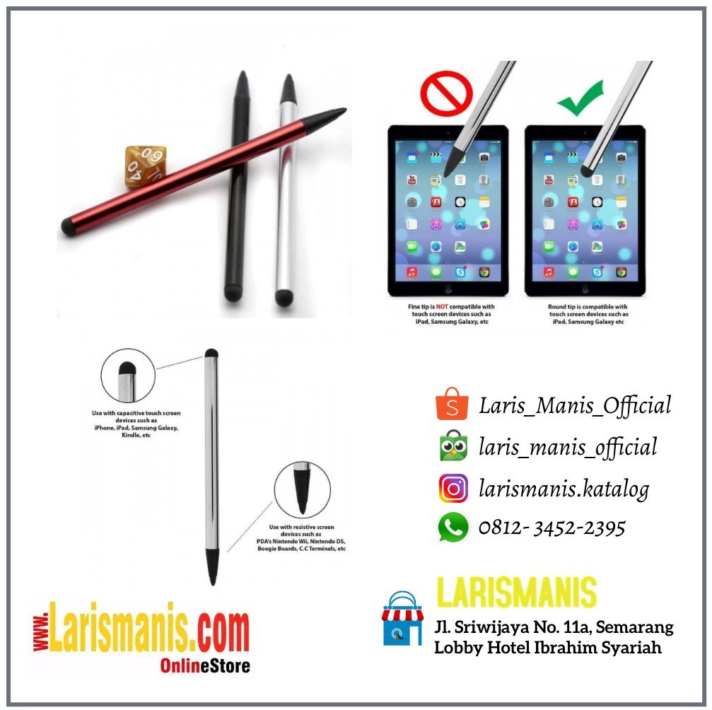 Stylus Pen Universal TouchPen Apple Android iPad Tab Nitendo