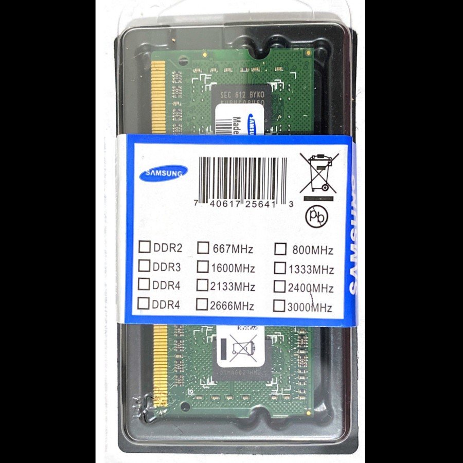 RAM LAPTOP SAMSUNG DDR4 16GB 3200 MHz 25600 ORI