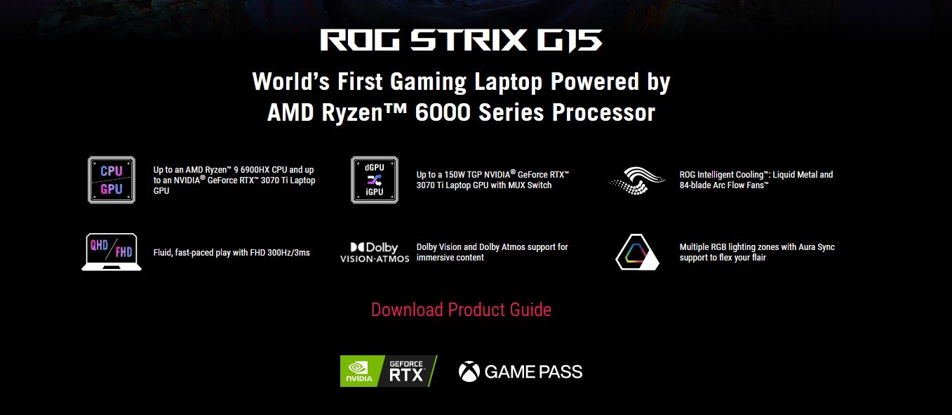 Asus ROG Strix G533QM R936D6T O