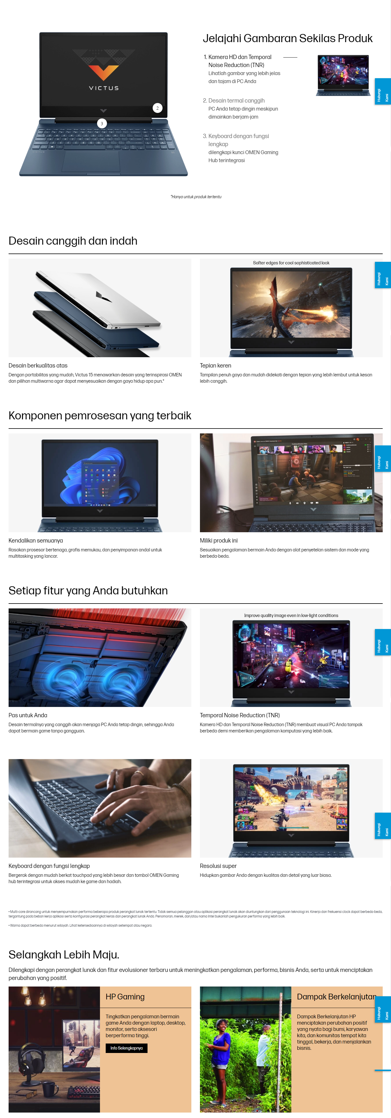 Hp Victus 15 FA0116TX 1 -