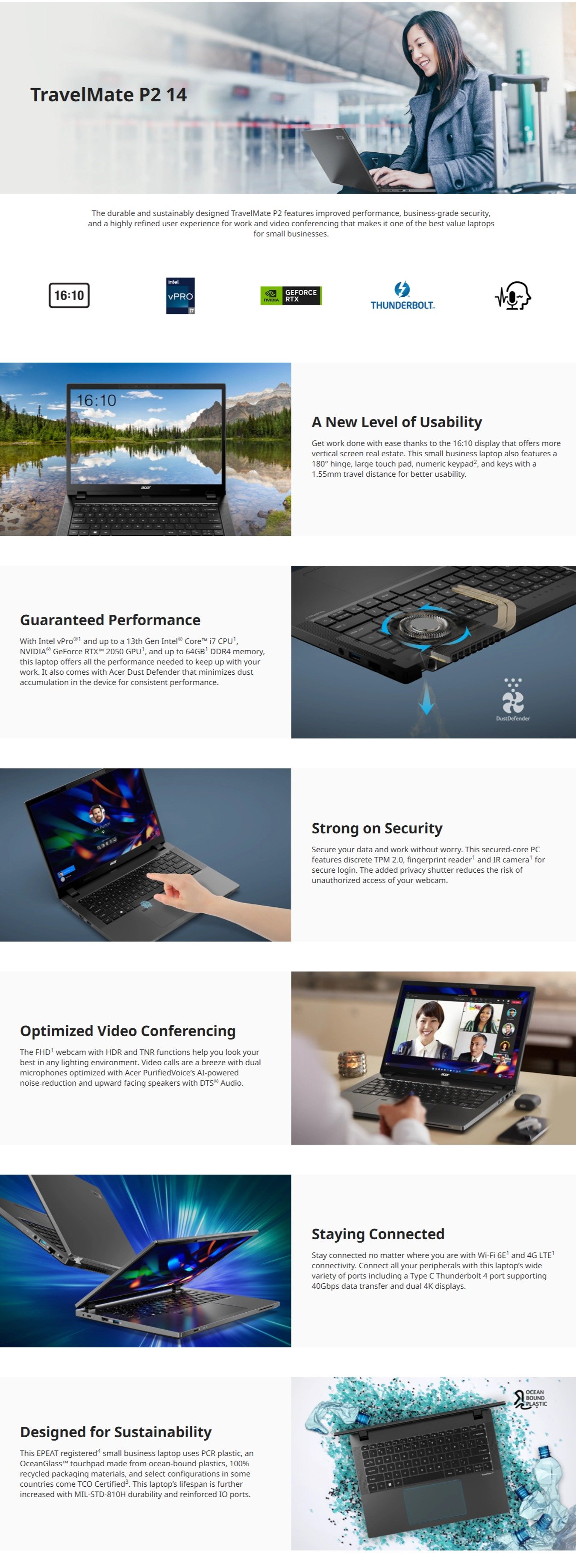 Acer TravelMate P214 Core i7 10510U -