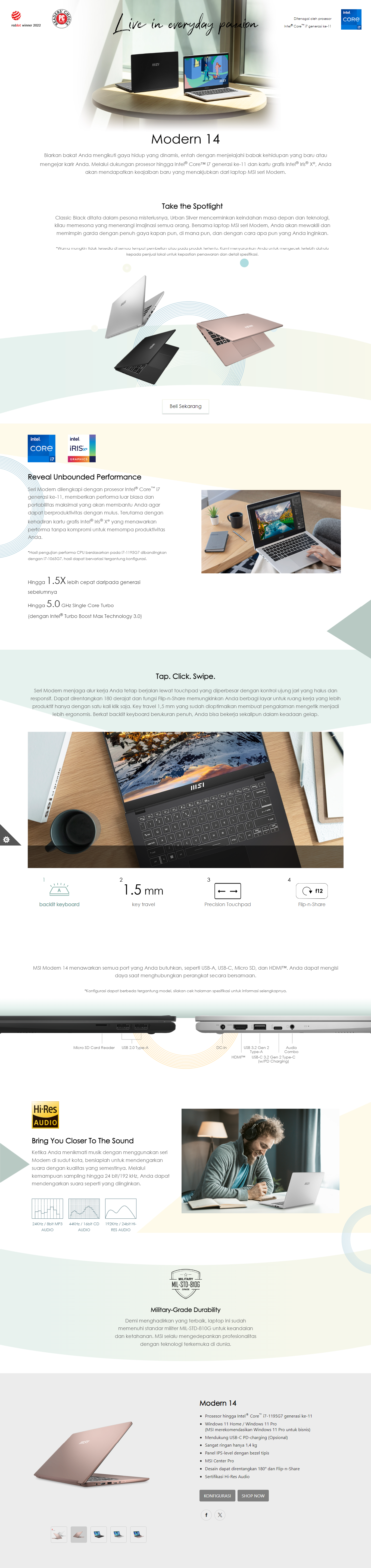 MSI Modern 14 C11M.246 -