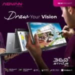 ADVAN 360 Stylus Pro R5 7430 8GB 512GB SSD W11 14" GREY