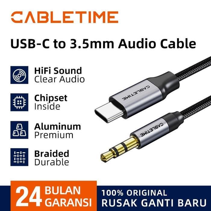 Adapter USB Type C to Aux 3.5mm Female Audio 3 -