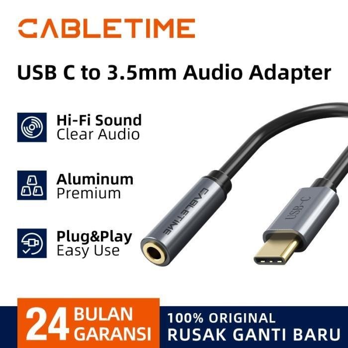 Adapter USB Type C to Aux 3.5mm Female Audio 4 -