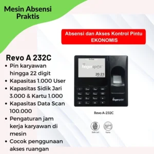 Pilihan Toko Jual Mesin Absensi Revo232C Harga Terbaik 2026 – Termurah & Terpercaya