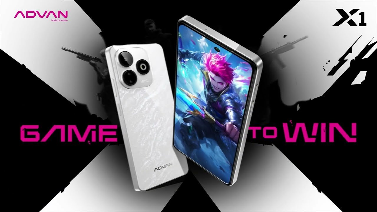 ADVAN X1 - GameTo Win - Mediatek Helio G100 - Gaming Smartphone
