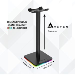 Almunium Gaming Headphone Stand Holder