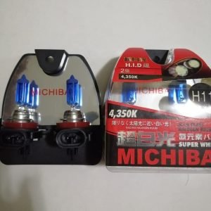 MICHIBA WHITE XENON H11 12V 55W ORYGINAL 100% / BOHLAM PUTIH