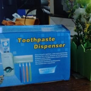 DISPENSER ODOL Toothpaste Dispenser & Brush Set WHITE