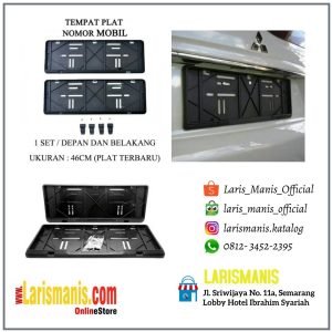 Dudukan Plat Nomor Motor Universal Anti Getar / Cover Plat Nomor Motor