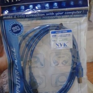 Kabel Usb ke printer 1.5m biru kualitas baik