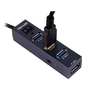 Usb Hub 4 port Rexus V3.1 RXH 327 ON-OF / Usb Hub Rexus RXH 327