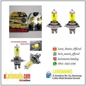 MICHIBA WEATHER VISION HOLOGEN BULBS H4 12V 100/90W GOLDEN STYLE
