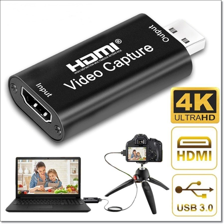 Video Capture Card Grabber Record Box USB 3.0 HDMI - RU800