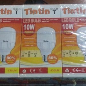 Tintin 10w 10 watt lampu kapsul LED bohlam capsule bulb putih SNI ecer