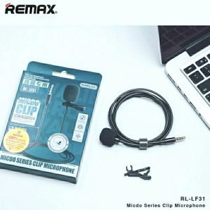 Remax MICDO Series Clip On Microphone Lavalier Mic Jack 3.5mm RL-LF31