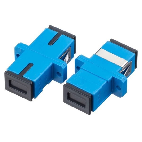 Fiber Optik Adapter SC UPC Biru Adapter FTTH Konektor FO