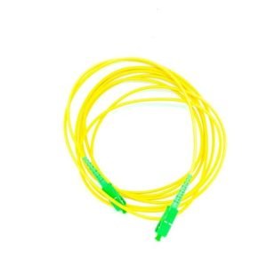 Patchcord SC SC APC Simplex SM 3 Meter Kabel Fiber Optik Jumper SC SC
