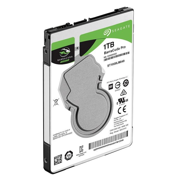 Seagate Internal HDD 1TB SATA Barracuda Laptop