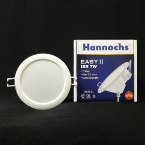 Hannochs Easy II 7w IBR Round Bulat Lampu Downlight LED Panel