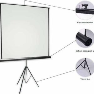 Tripod Screen Projector 84 inch BRITE TRI-2121