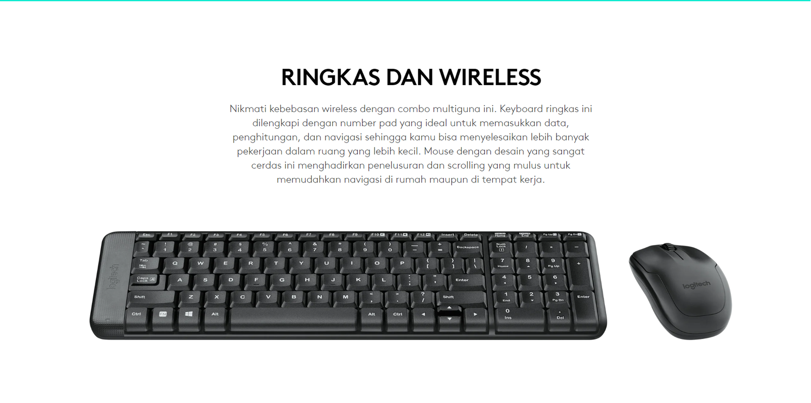 Wireless Logitech Combo MK-220