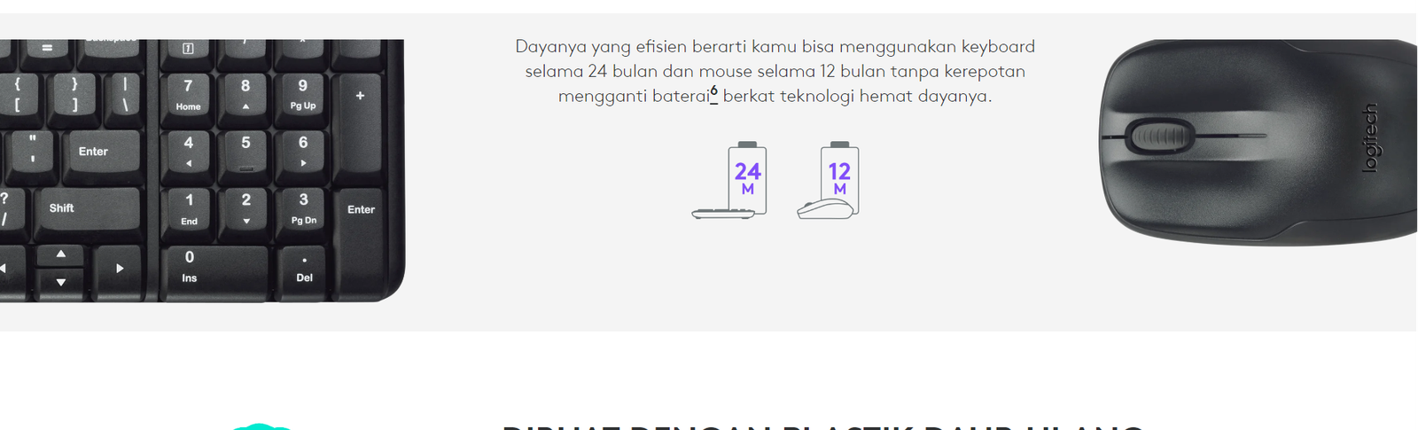 Wireless Logitech Combo MK-220