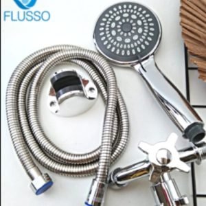 Shower Set Komplit + Kran Double Flusso