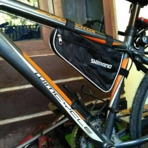 BEST Tas Sepeda Segitiga Shimano Frame Sepeda MTB Touring Hybrid Diskr