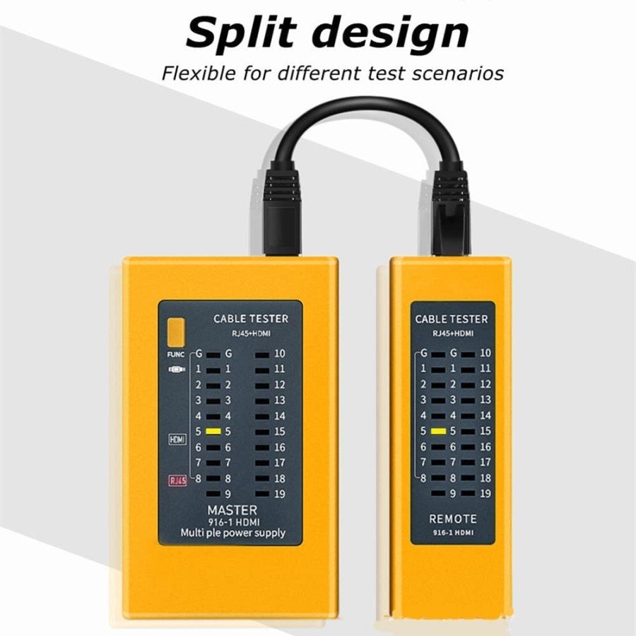 Progresive Digital Rj 45 Tester KABEL TESTER RJ45 + HDMI