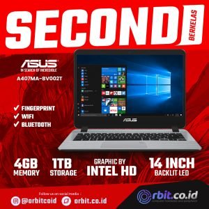 Asus X441BA-GA911T [SECOND] AMD A9-9425 RAM 46B HDD 1TB W10