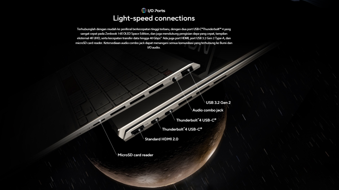Asus Zenbook 14X Oled UX5401ZAS OLEDP911