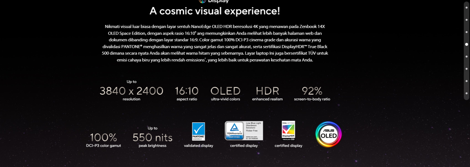 Asus Zenbook 14X Oled UX5401ZAS OLEDP911