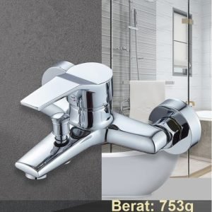 Kran Shower Keran Kamar Mandi toilet Air Panas Dingin Keran 2 Cabang