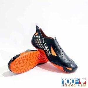 SEPATU KARET PRIA HOBI SEPEDA - AP ALL BIKE 2 39-43 RED ORANGE - 40, Orange