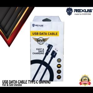 Rexus USB Cable Data CB135C Type C 1M Fast Charging 2.4A CB 135C