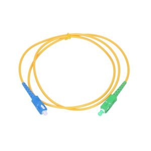 Patchcord Fiber Optik Simplex SC/UPC - SC/APC Panjang 1 Meter