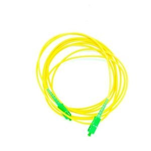 Patchcord SC SC APC Simplex SM 5 Meter Kabel Fiber Optik Jumper SC SC