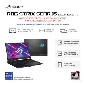 Asus ROG Strix SCAR 15 G533ZM-I936D6T-O