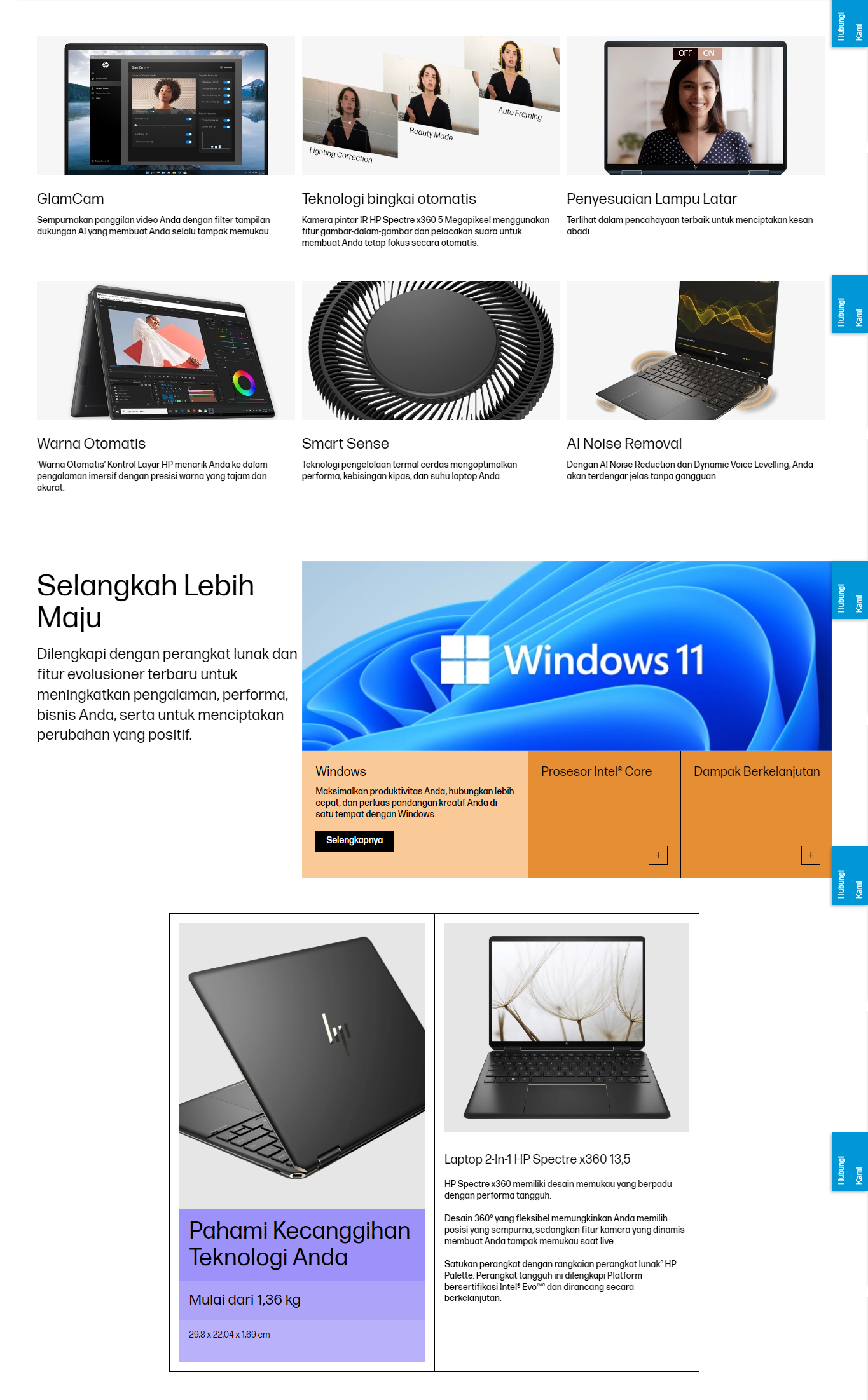 HP Spectre x360 2 in 1 Laptop 14 ef0006TU 13 5 inch 6Y638PA Toko HP com Indonesia 1 -