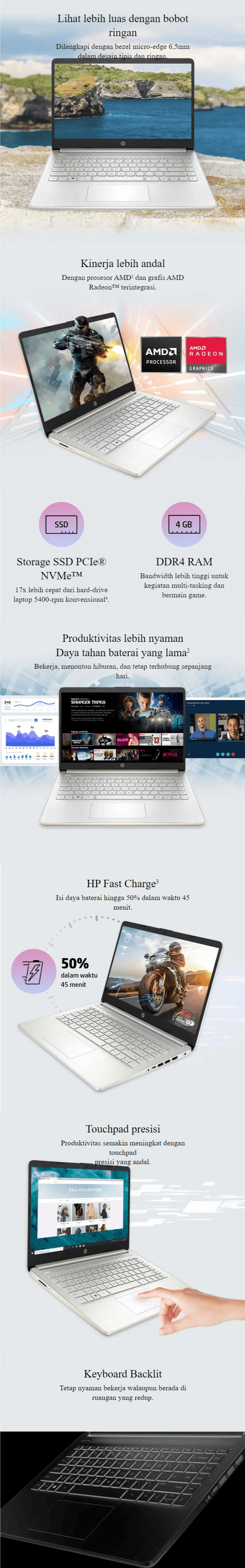 HP Laptop 14s fq0591AU 14 798D9PA Toko HP.com Indonesia -