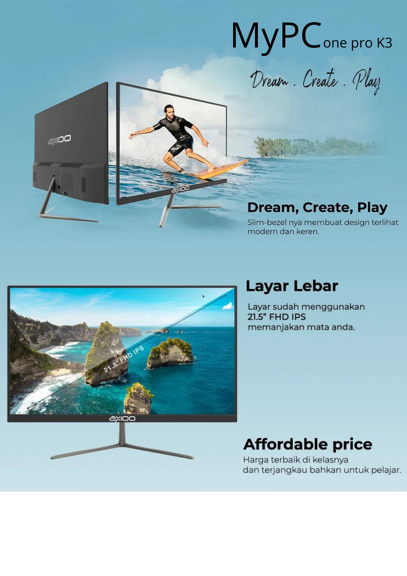 Axioo MyPC One Pro J5