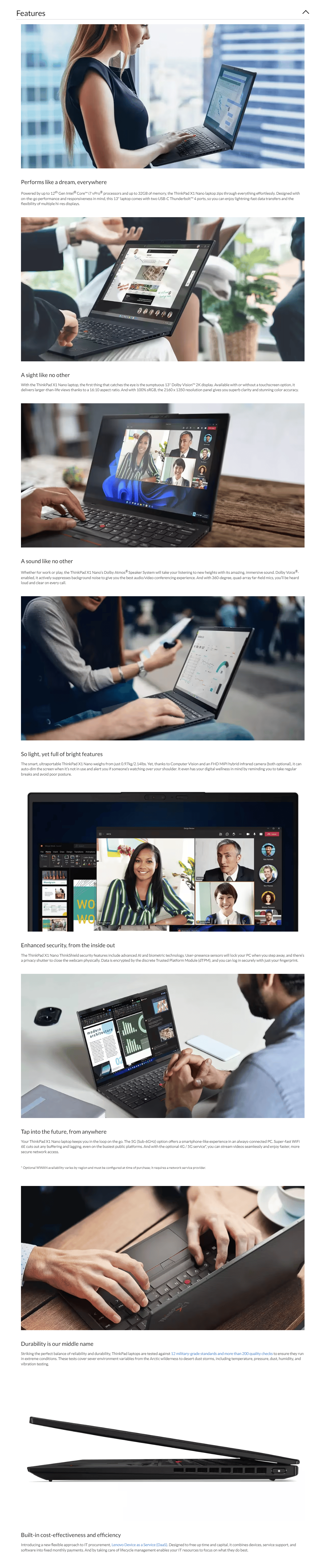 ThinkPad X1 Nano Gen 2 13 Intel Our lightest ThinkPad ever Lenovo US 2 -