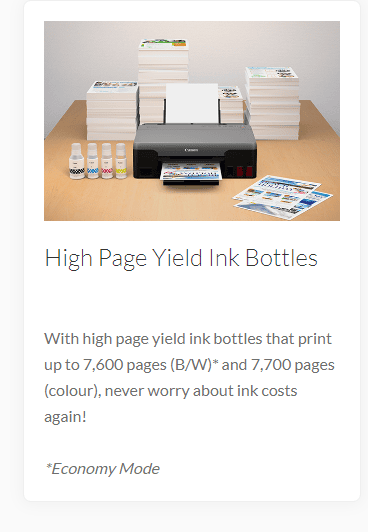 Printer Canon Pixma G1020 Ink Tank