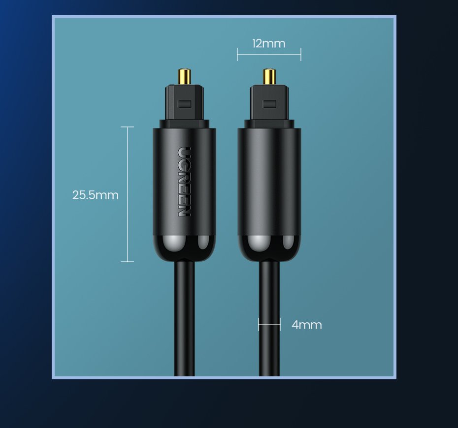 Ugreen Optical Toslink Digital Audio Cable 70890 