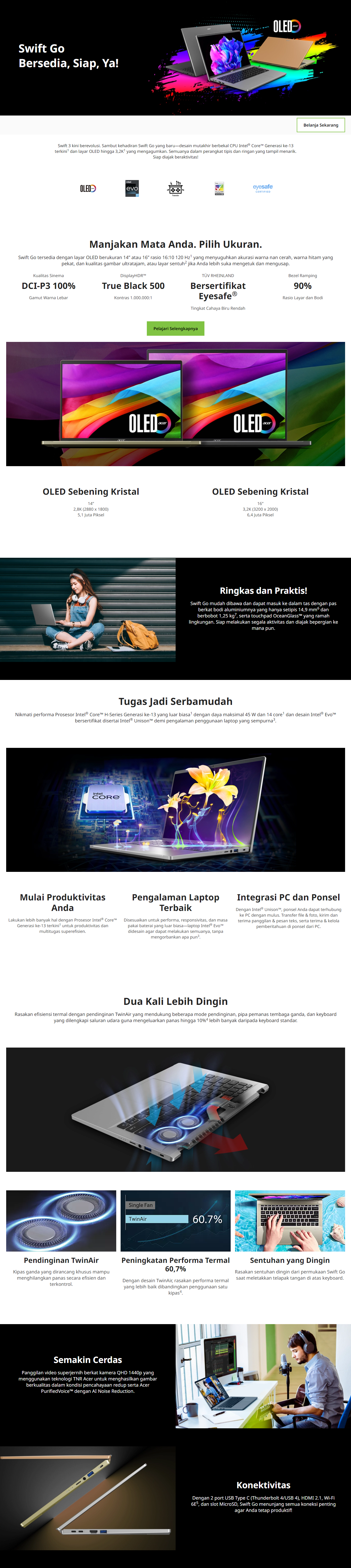 Acer Swift Go -