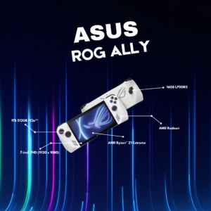 Asus ROG Ally RC71L-R2RADA6W Ryzen Z1 Extreme 16GB 512 RDNA3 W11