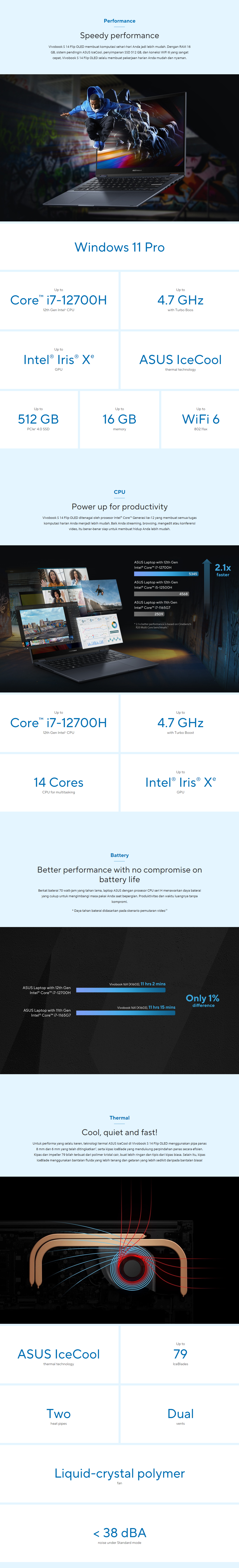 Asus Vivobook S 14 Flip -